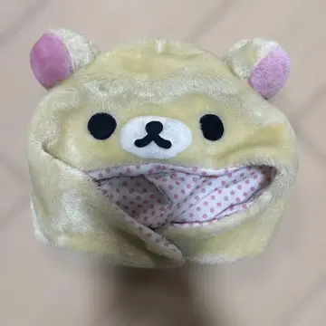 코리락쿠마 모자 팬캡