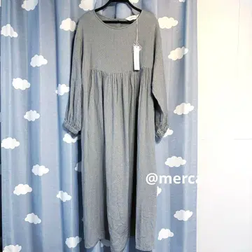 내추럴 바이 클립 헤링본 원피스 택 포함 새상품