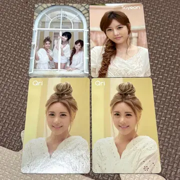 T-ARA 바람처럼 트레이딩 카드 4장 세트