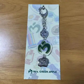 Mrs. GREEN APPLE 10주년 기념 키링 A