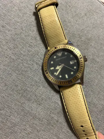 엠포리오 아르마니 남성용 손목시계 AR-0554 작동품