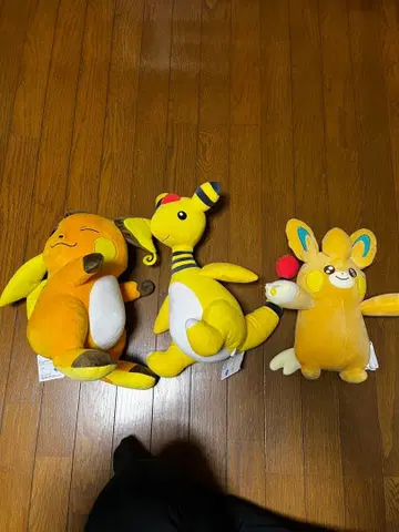 포켓몬스터 봉제 인형 3체 세트