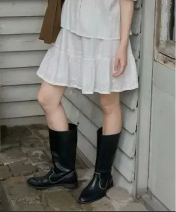 giunon 플라워 레이스 스커트