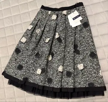 택 포함 새상품 M'S GRACY 플레어 스커트 36