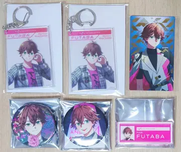 비바렌 후타바 네무바 캔뱃지 비쥬얼 아크릴 키링