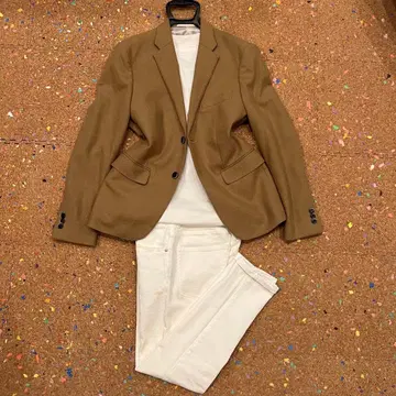 EDIFICE 자켓 카멜 44사이즈