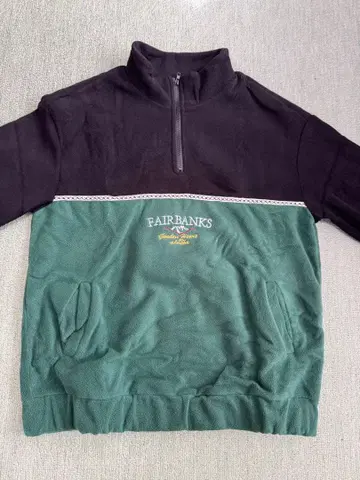 하프 지퍼 풀오버