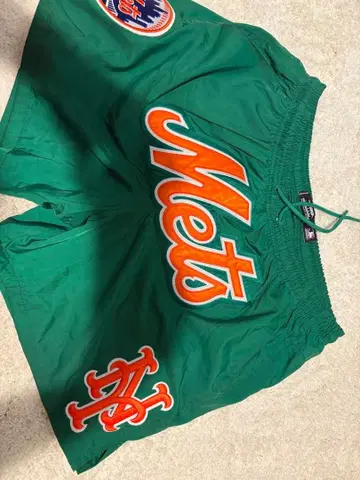 하프 팬츠 그린 L 사이즈 NY