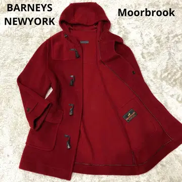 새상품급 바니스뉴욕 x 무어 브룩 더플 코트 레드 38(M)