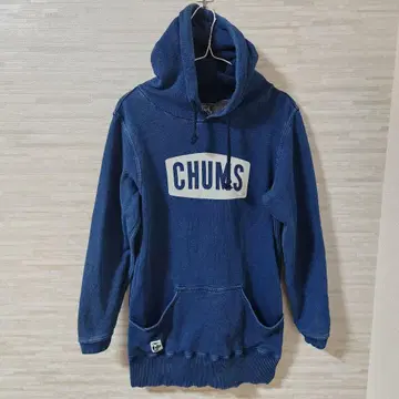 [ M ] CHUMS 참스 인디고 후드티