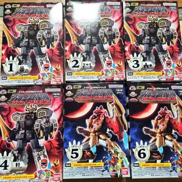 BANDAI 파이브 다이너소어 전 6종 세트