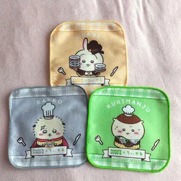 미사용 새상품 치이카와 x 코코스 캐릭터 타월 세트