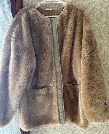 챔피온 Champion 스냅 플리스 자켓