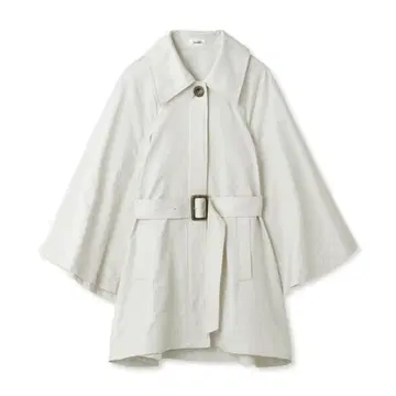 SNIDEL 화이트 트렌치코트