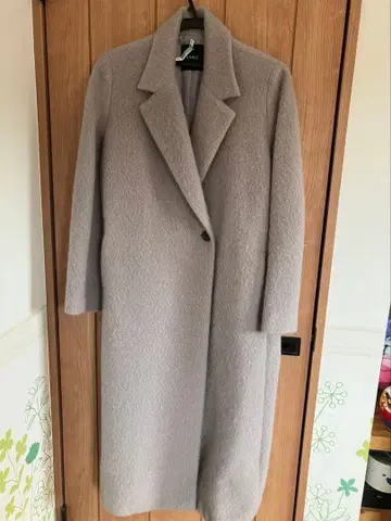 N.O.R.C 울 혼방 싱글 버튼 롱 코트