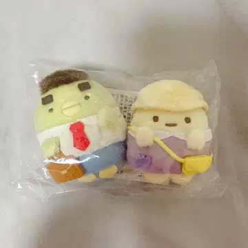 미니코 보육원 테노리 봉제 인형 세트 펭귄? & 타피오카