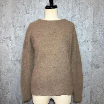 NOMBRE IMPAIR 브러쉬 울 라운드넥 니트