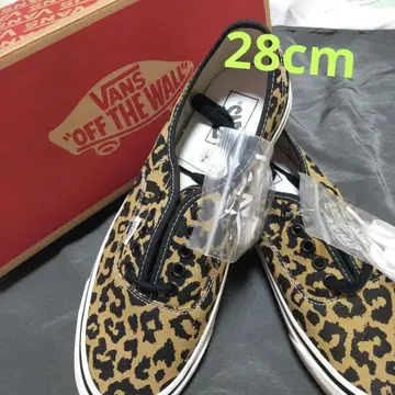 VANS Authentic 44 DX 레오파드 무늬 10.0