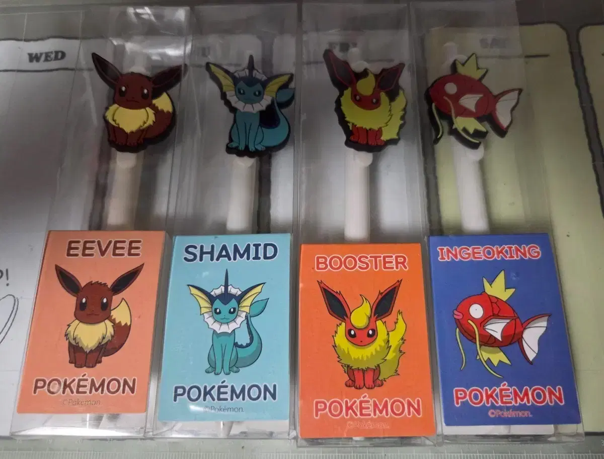 Pokemon Ballpoint Pens Set of 4