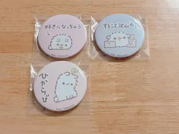 포메라니안모찌 스이파라 콜라보 트레이딩 LINE 스탬프 캔뱃지