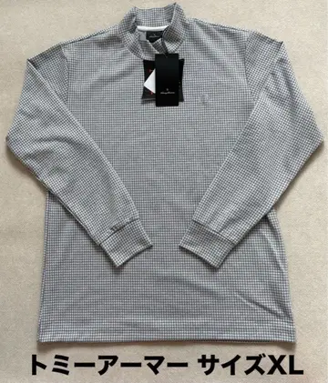 새상품 모크넥 긴팔 골프웨어 골프 셔츠 속기모 타미힐피거 아머