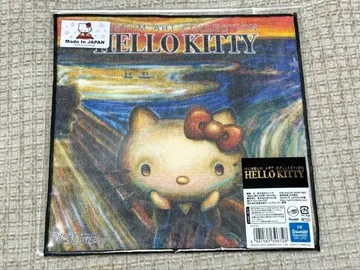 헬로키티 뭉크의 절규 푸치 타월 뮤지엄 아트 컬렉션