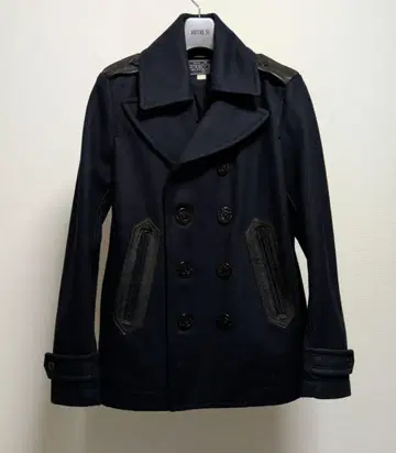 디젤 피 코트 P코트 다크 네이비 S