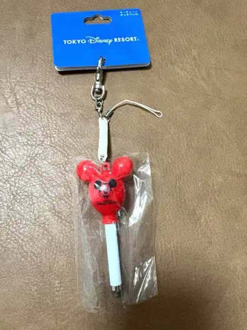 미키 벌룬 터치 펜 키체인