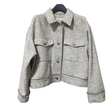 저널 스탠다드 레리움 MIX 트위드 박스 자켓 프리