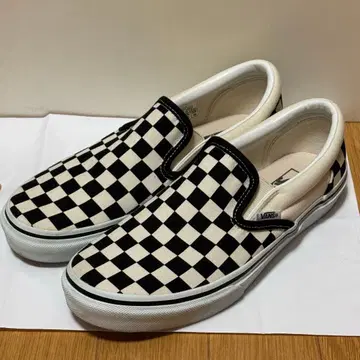 체커 패턴 슬립온 슈즈 VANS