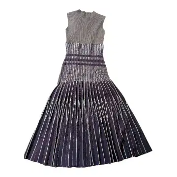 슬리브리스 롱 니트 원피스