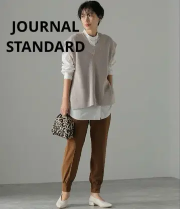 JOURNAL STANDARD 핀턱 조거 팬츠 36
