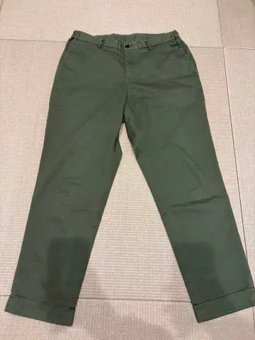 WORK TRIP OUTLETS 치노 팬츠 올리브 그린