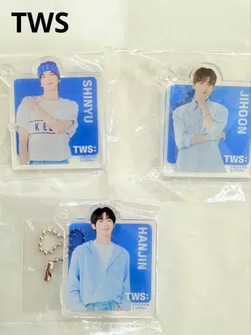 미사용 TWS 투아스 아크릴 키링 신유 지훈 한진