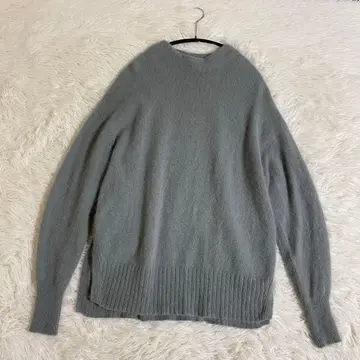 그린 라벨 릴랙싱 울 폭스 니트 스웨터 F