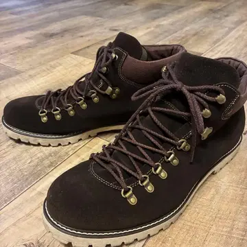 LEE 하이컷 부츠 가죽 27cm 다크 브라운