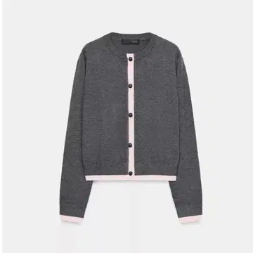 ZARA 대비 니트 가디건 S