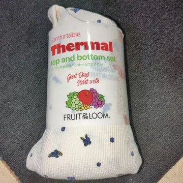 후르츠 오브 더 룸 반팔 라운지웨어 세트 XL 사이즈