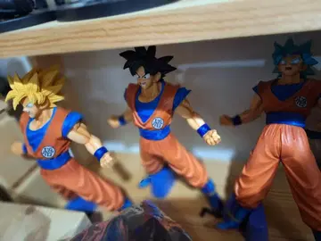 손오공 액션 피규어 3체 세트