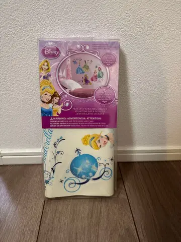Disney 프린세스 월 스티커 37개