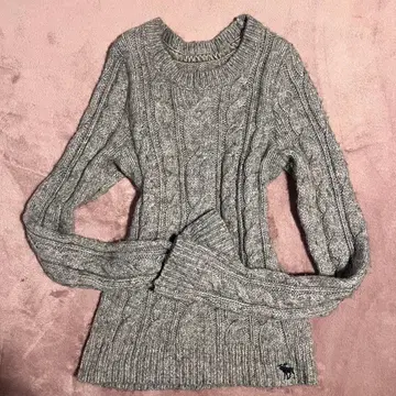Abercrombie&Fitch 00s Y2k Grey Sweater