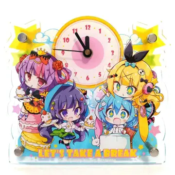 피코피코그램 플라티나 버섯 아크릴 시계