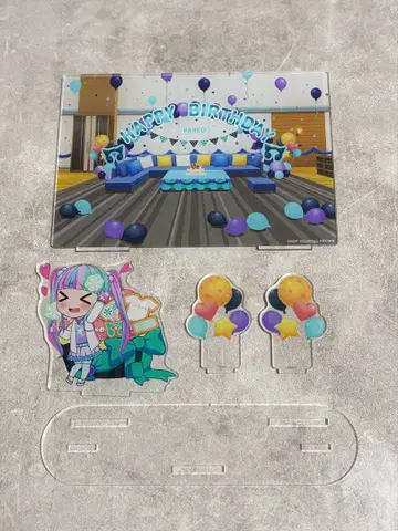 파레오 벌스데이 박스 아크릴 스탠드