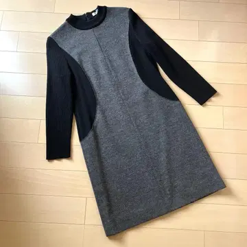 Pierre Cardin 그레이 블랙 원피스 M