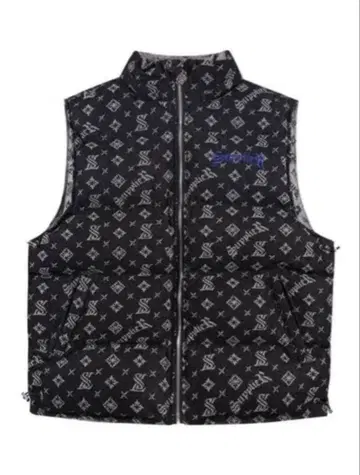 supplier 모노그램 다운 베스트 스트릿