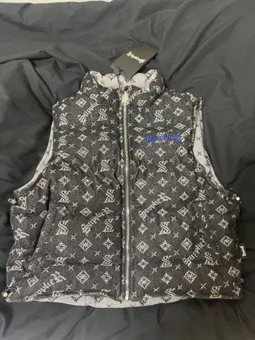 supplier 모노그램 다운 베스트 스트릿