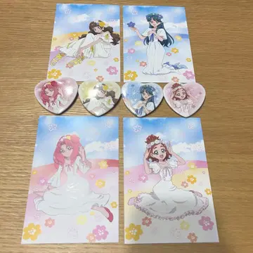 프리티 스토어 마루이 캔뱃지 엽서 Go! 프린세스 프리큐어