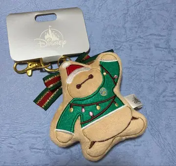 디즈니 크리스마스 쿠키 베이맥스 봉제 인형 키링