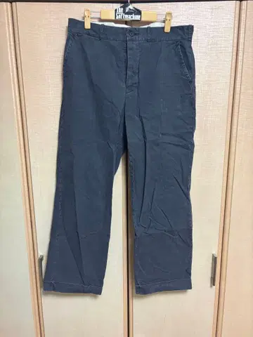 BELAFOTE/RT CANVAS CINCHBACK TROUSERS
