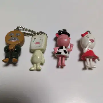 오뎅군 캐릭터 스트랩 4개 세트